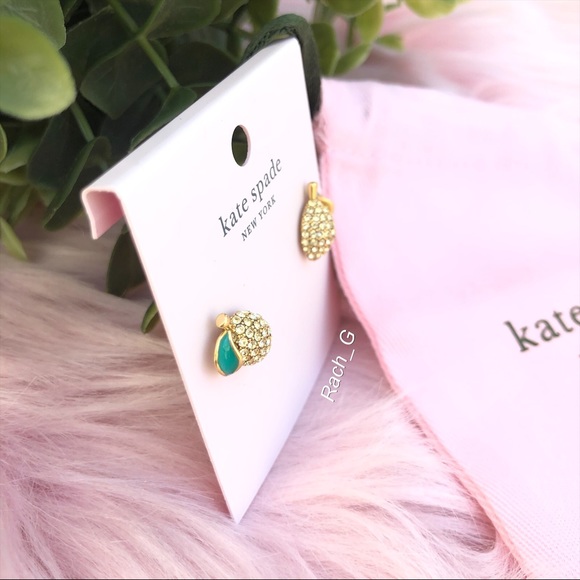Kate Spade Perfect Picnic Lemon Studs - Picture 3 of 5